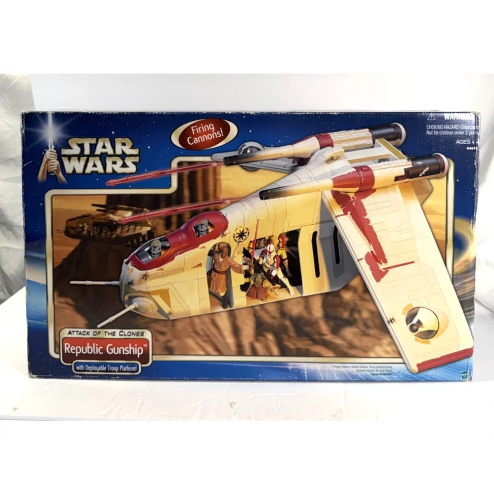Republic Gunship Star Wars Attack of The Clones 2002 Hasbro AOTC - NEW/Sealed
